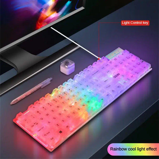 Wire Keyboard and Mouse Combo